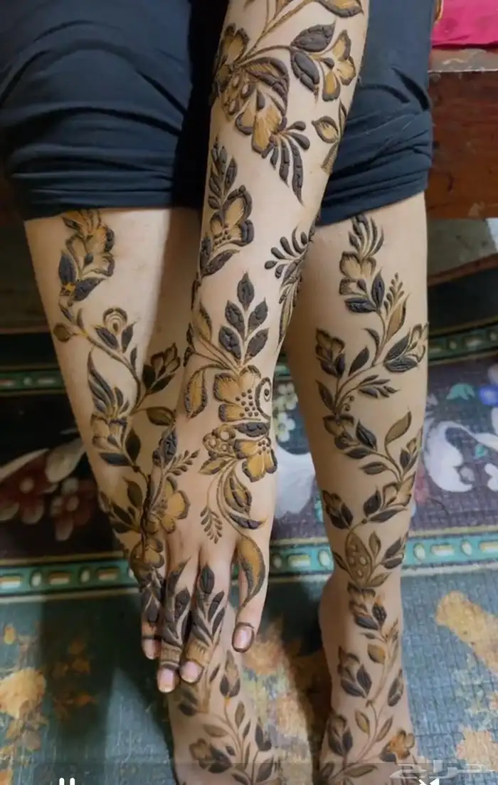 نقاشه الرياض نقش حناء الرياض 3