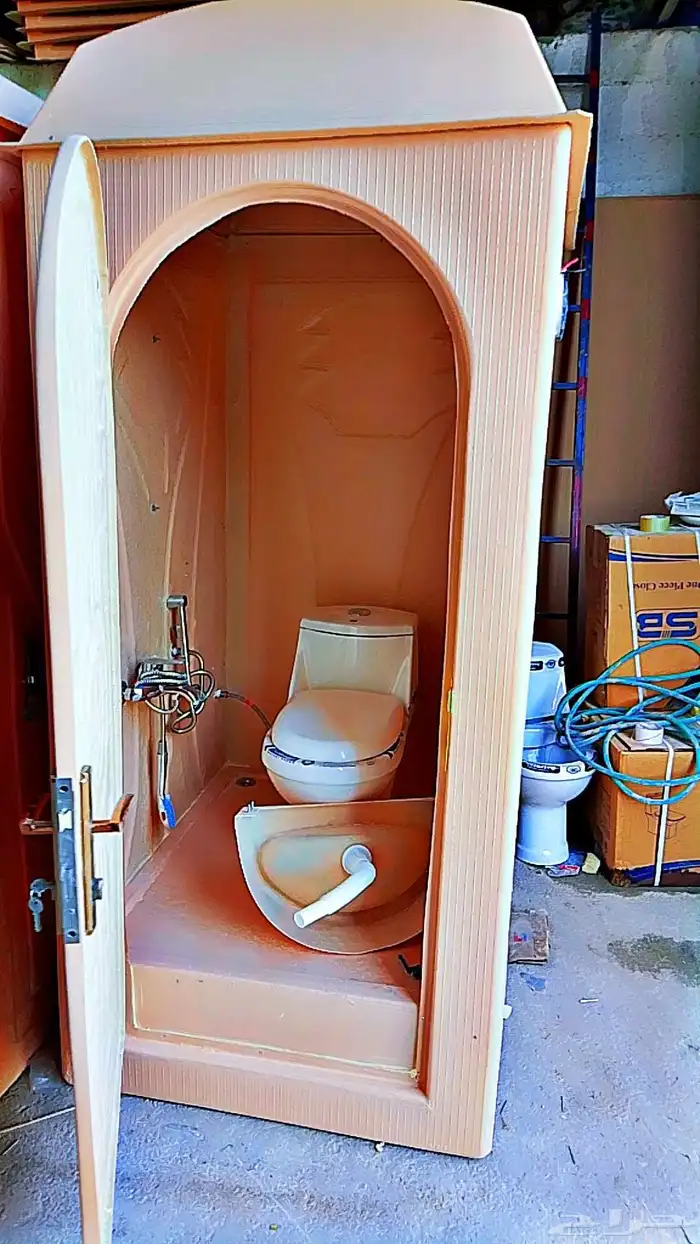 حمامات متنقله عربي وافرنجي جميع المقاسات متوفره مصنع معتمدا 13