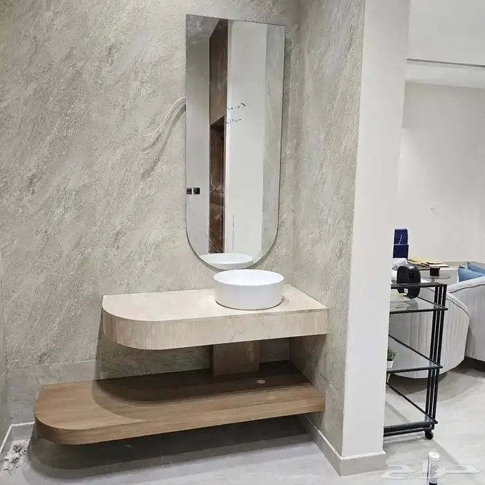 تفصيل مغاسل رخام باحدث التصاميم 9