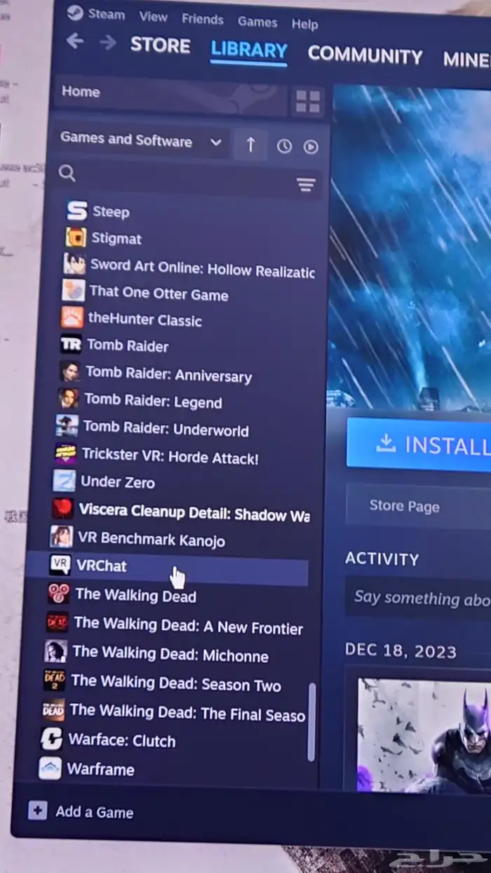 للبيع حساب روكيت ليق ستيم والعاب اخرى 1