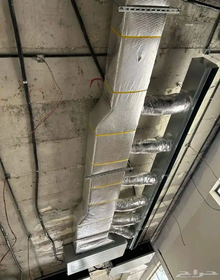 توريد وتركيب جميع انواع الدكت للتكييف المركزي دكت داءري دكت 7