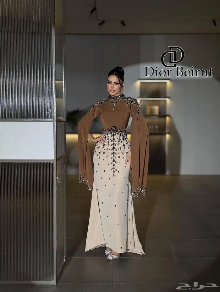 فساتين مناسبات حديثه وراقية خامات فخمه ومريحه في اللبس نشحن 3