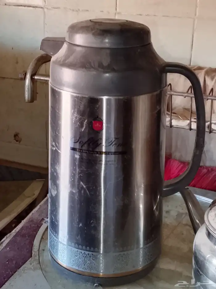 برادين استيل ابو جمل الاصلي نظيفة و ثلاجه شاي تايقر ياباني ج 0