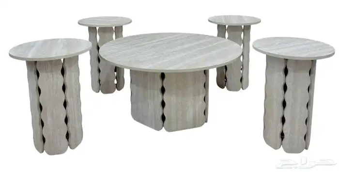 طاولات خدمه خشب مستورده 5