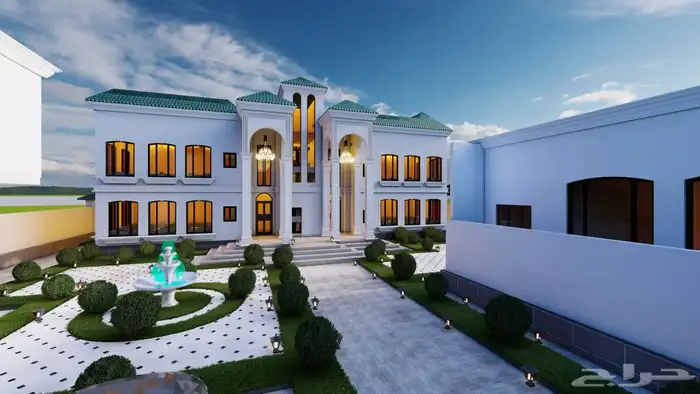 تصميم واجهات نيوكلاسيك 6