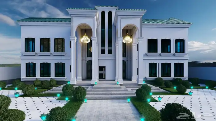 تصميم واجهات نيوكلاسيك 4