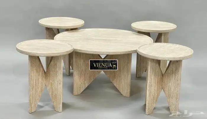 طاولات خدمه خشب مستورده 19