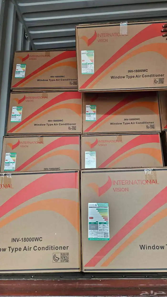 مكيف شباك انترناشونال فيجين 18 الف وحدة   بارد 1