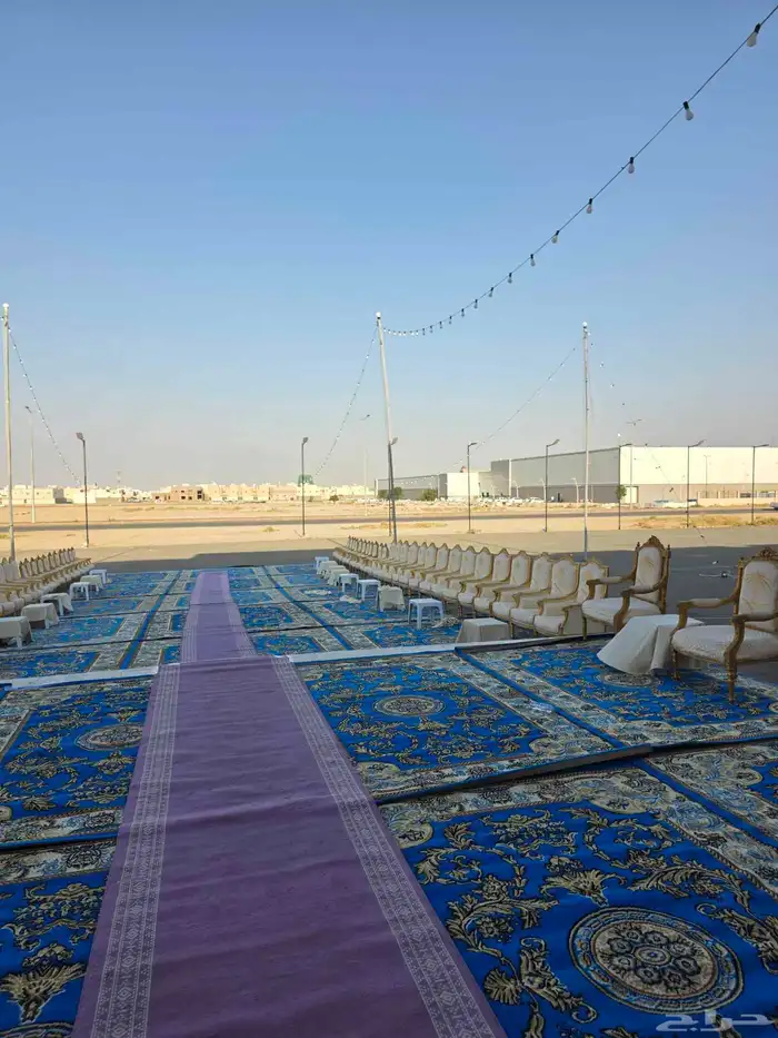 كراسي كنب فرشات عقود زواجات ركن ضيافه صبابين بيوت شعر ابيض ا 0