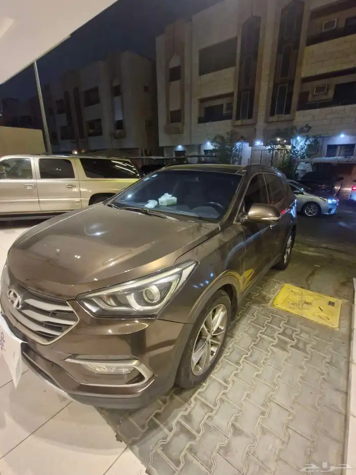 هوانداي سنتافي 2017 ممشى 390 الف للجادين المطلوب 35 الف 2
