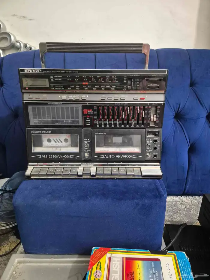 مسجل شارب..تراثيات مسجل راديو كاست انتيك.تراث.هاتف 0