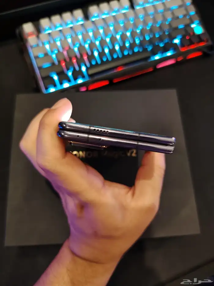 جهاز هونور ماجيك v2 لون بنفسجي 512GB 5