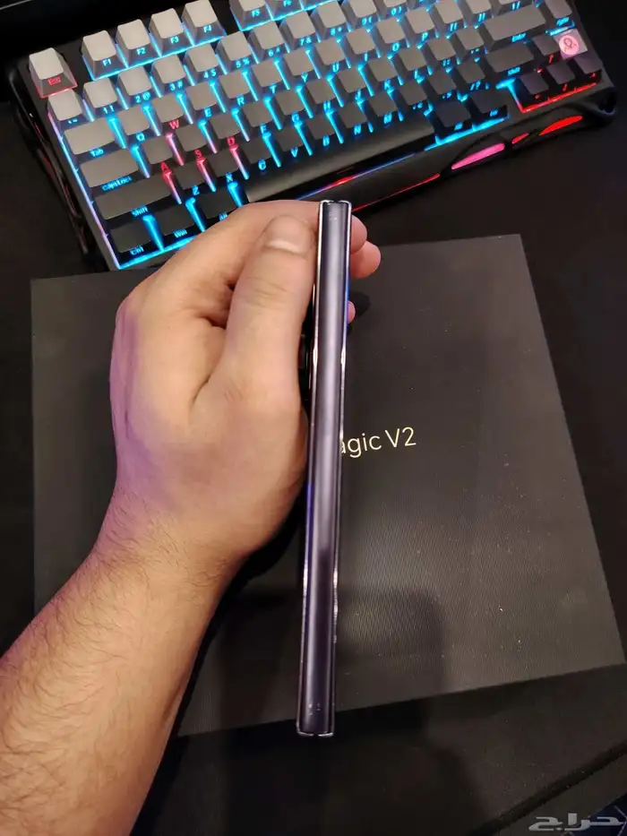 جهاز هونور ماجيك v2 لون بنفسجي 512GB 7