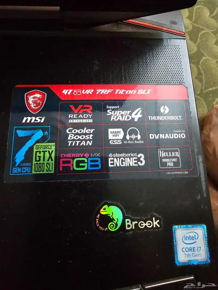 لابتوب قيمنق من msi 2