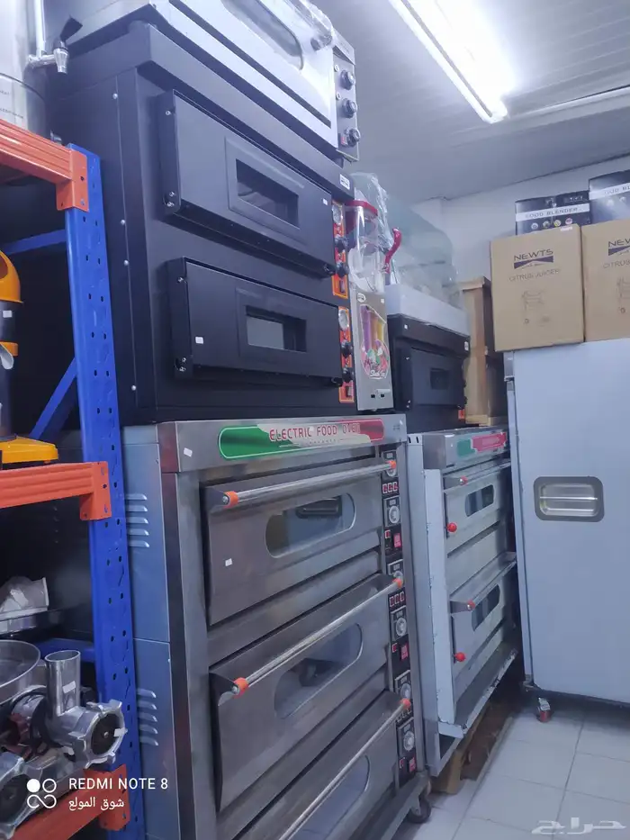 معدات مطاعم متكامله مكاين بروست ثلاجات افران 6