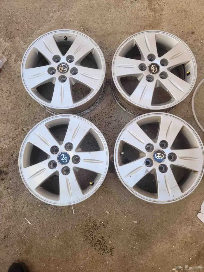 جنوط كامري كروم الأصلي وكاله مقاس 15 موديل 2005 3