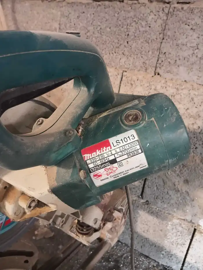منشار زاوية روتر ماكيتا يابانيه ع شرط مكينة سنفرة م دباسة 5