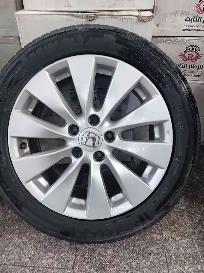 جنوط اكورد وكاله مع كفرات شبه جديد 0