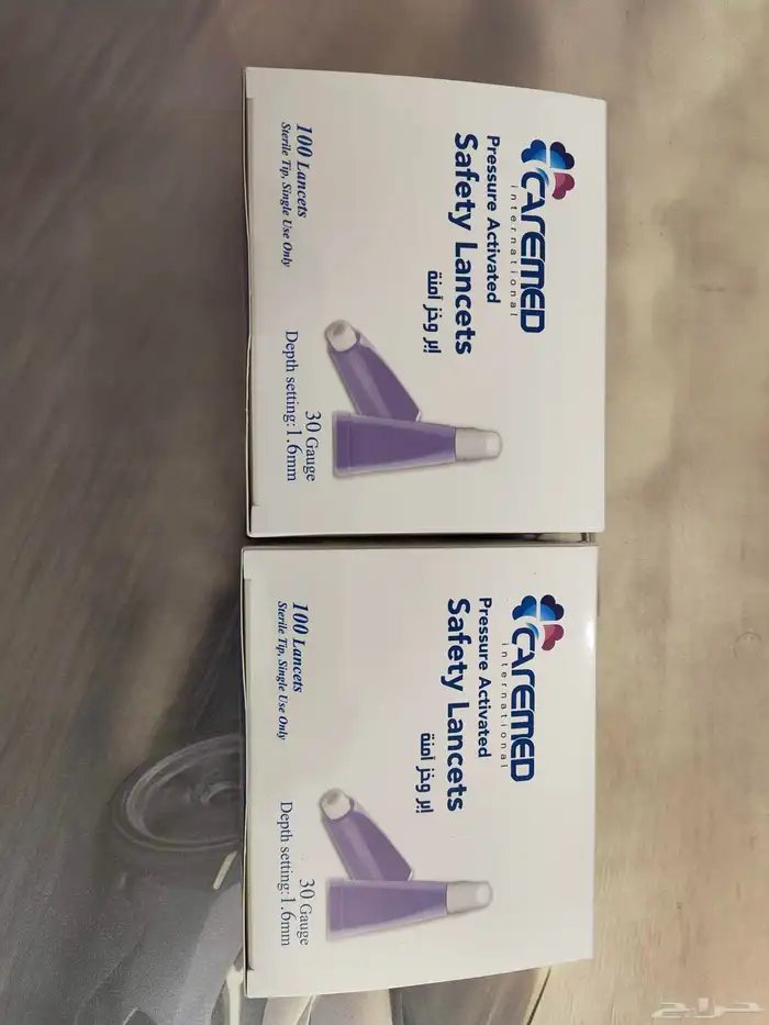 اجهزة قياس السكر مع شرايح 8