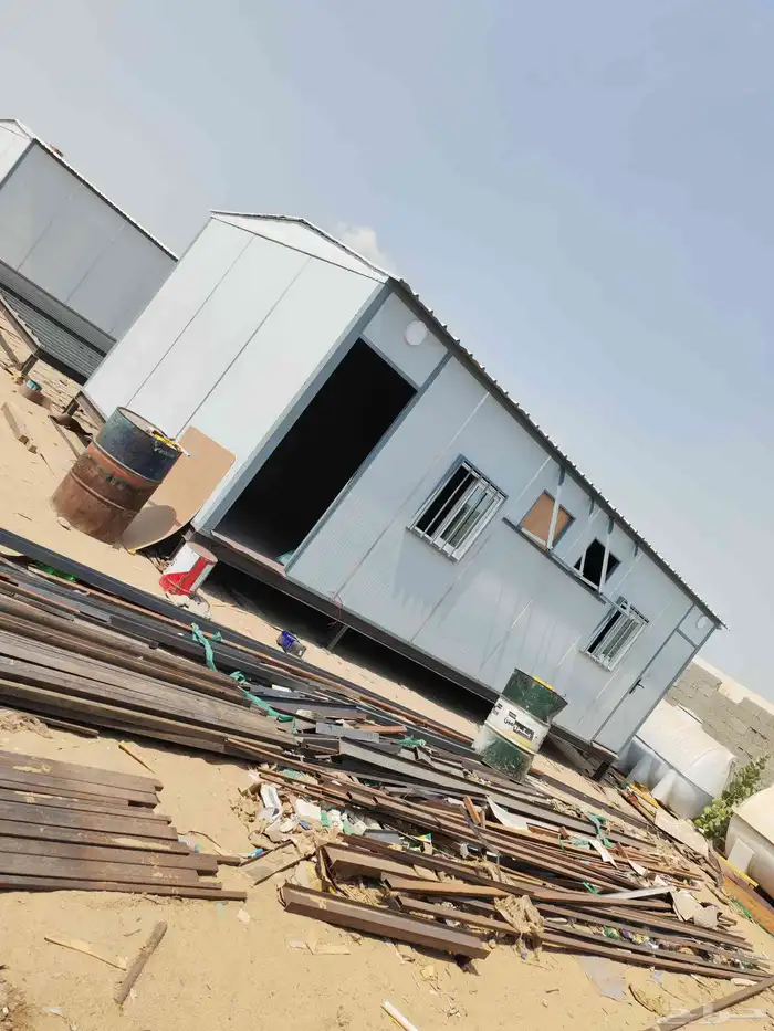 بركسات كرفانات مكاتب ورشة امواج الخليج لتصنيع البيوت الجاهزه 8