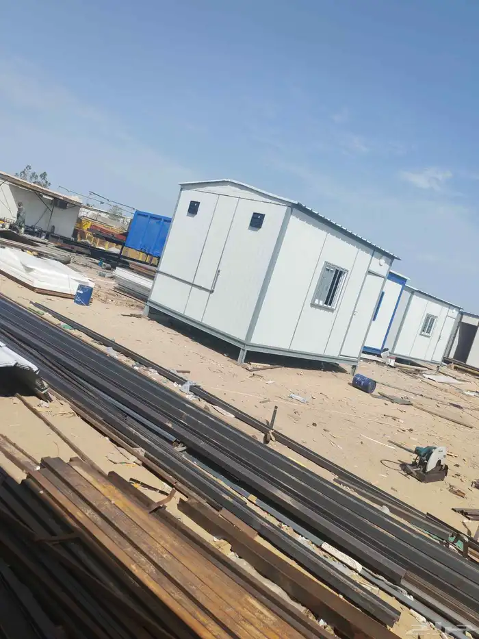 بركسات كرفانات مكاتب ورشة امواج الخليج لتصنيع البيوت الجاهزه 2