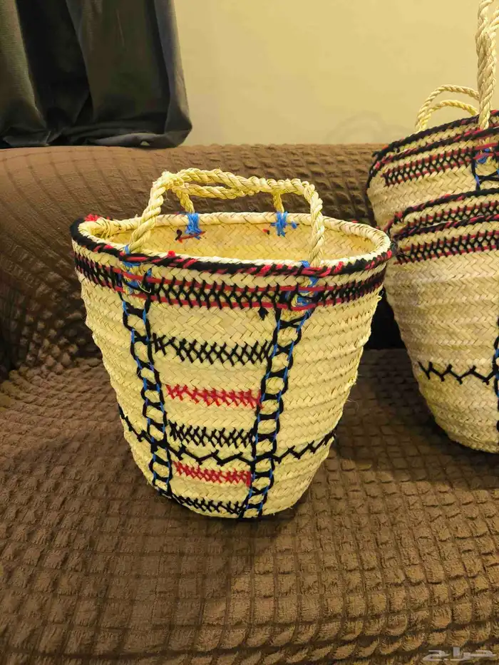 (زنابيل ) سلال جنوبيه شغل يدوي 4