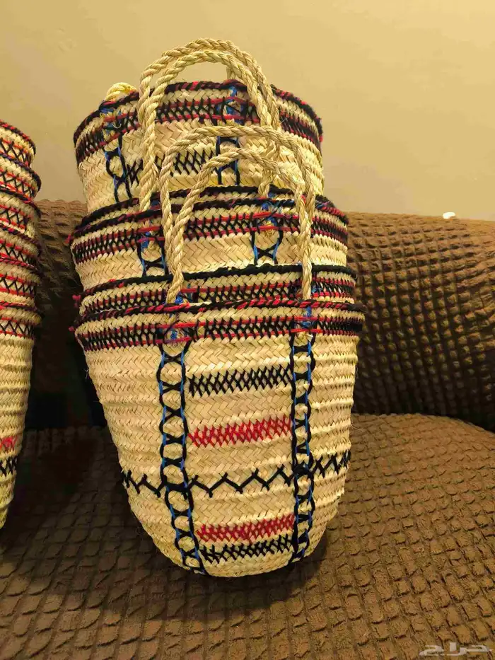 (زنابيل ) سلال جنوبيه شغل يدوي 2