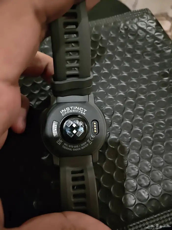 ساعة جارمن انستنكت كروس اوفر garmin instinct crossover solar 2