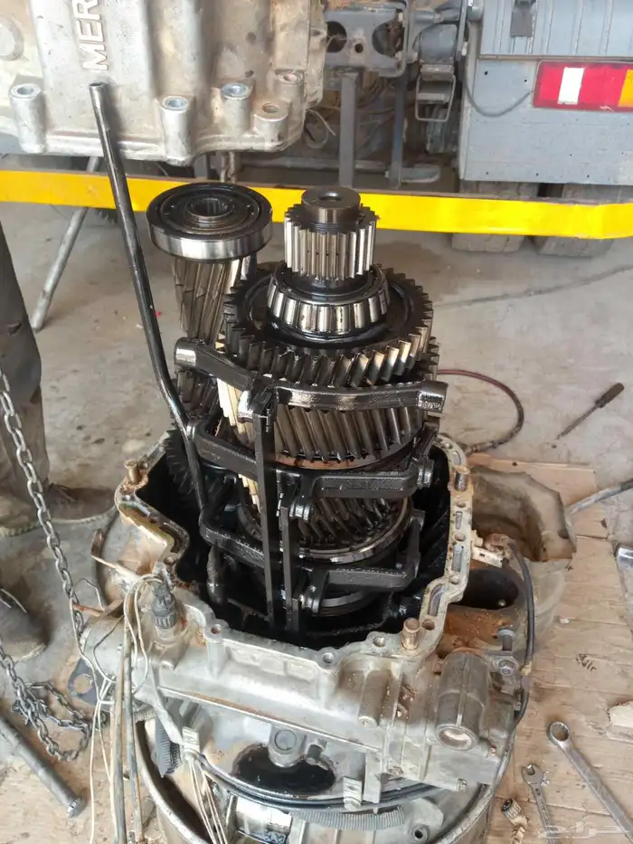 ابو محمد الميكانيكي اكتروس فولفو مان جيرات مكائن 2