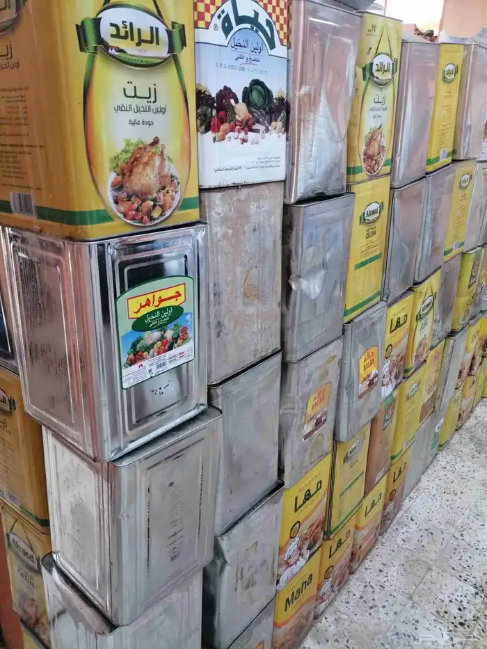 صطول بويه وتنك حديد وجراكل بلاستيك عدد 1200 جملة وتفريد 3