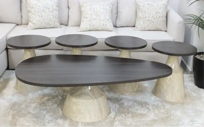 طاولات خدمه خشب مستورده 0