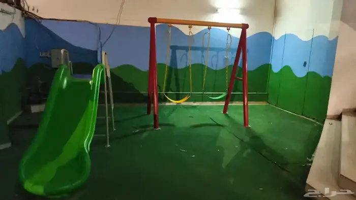 العاب خارجيه بألوان مختلفة جديده وطاولات بلياردو تنس وفرفر 17