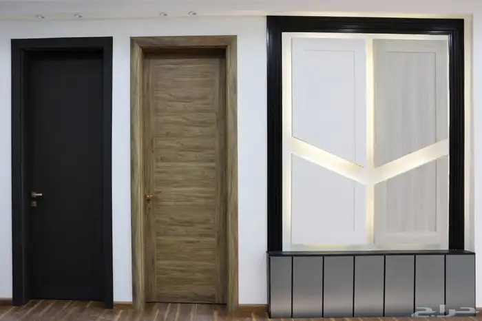 أبواب WPC الداخلية شركة باب وشباك للأبواب الداخلية 4