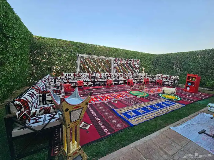 تاجير كراسي وطاولات وجلسات شعبيه جلسات مغربي 5