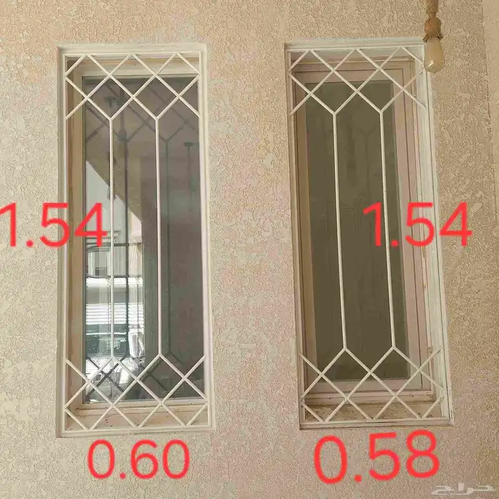 للبيع شبوك 12 ملم مبروم حمايه نوافذ بالرس 3