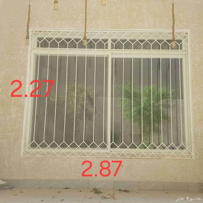 للبيع شبوك 12 ملم مبروم حمايه نوافذ بالرس 4