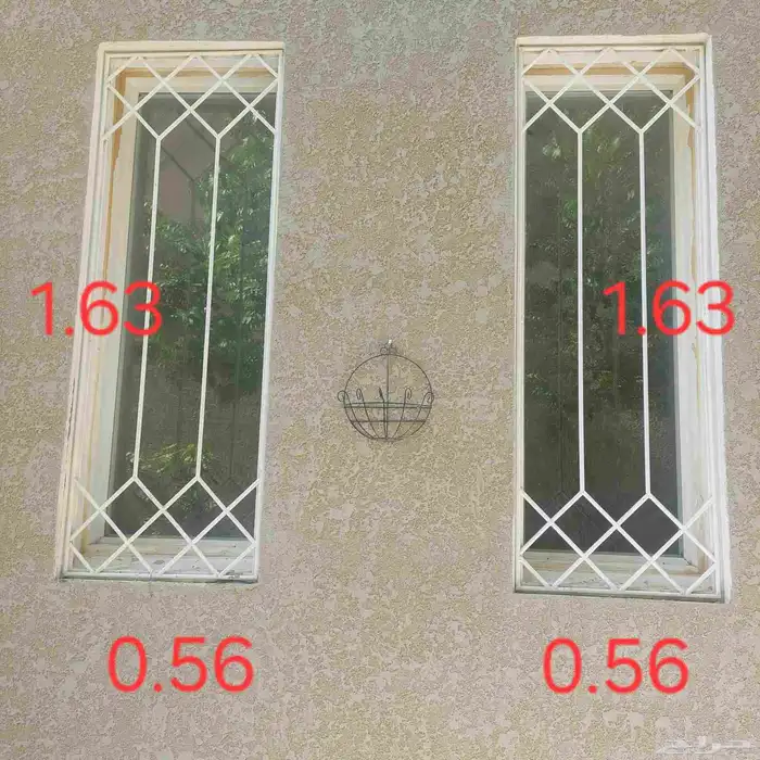 للبيع شبوك 12 ملم مبروم حمايه نوافذ بالرس 2