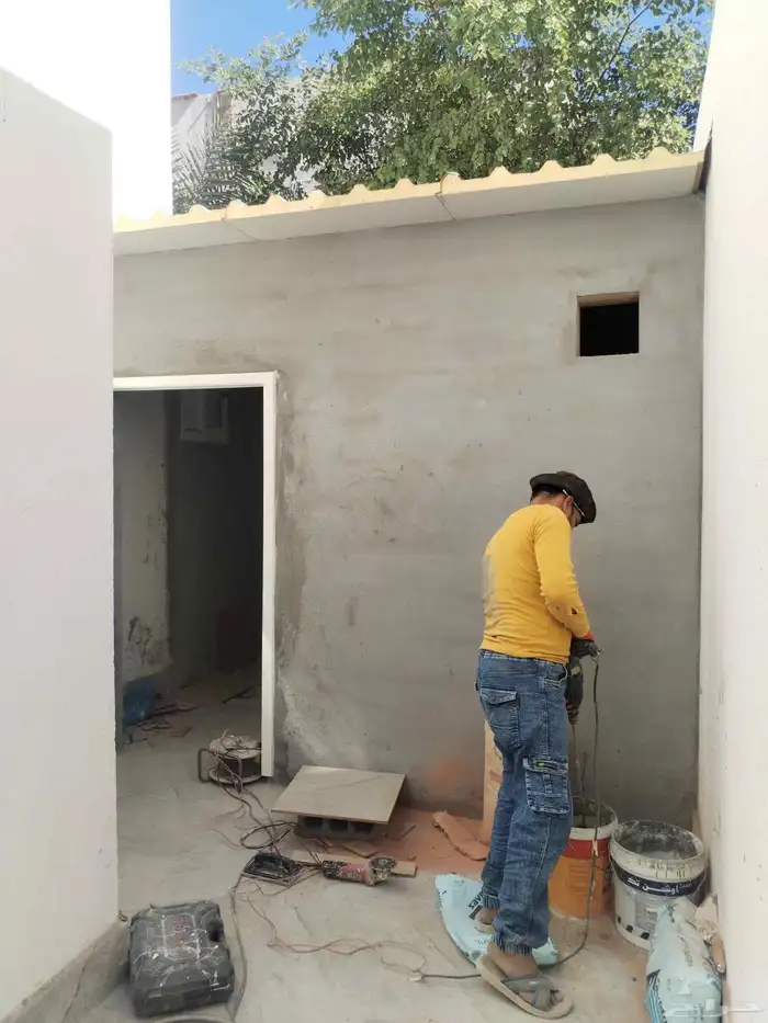 ترميم المباني عمل ارتدد دهانات 1