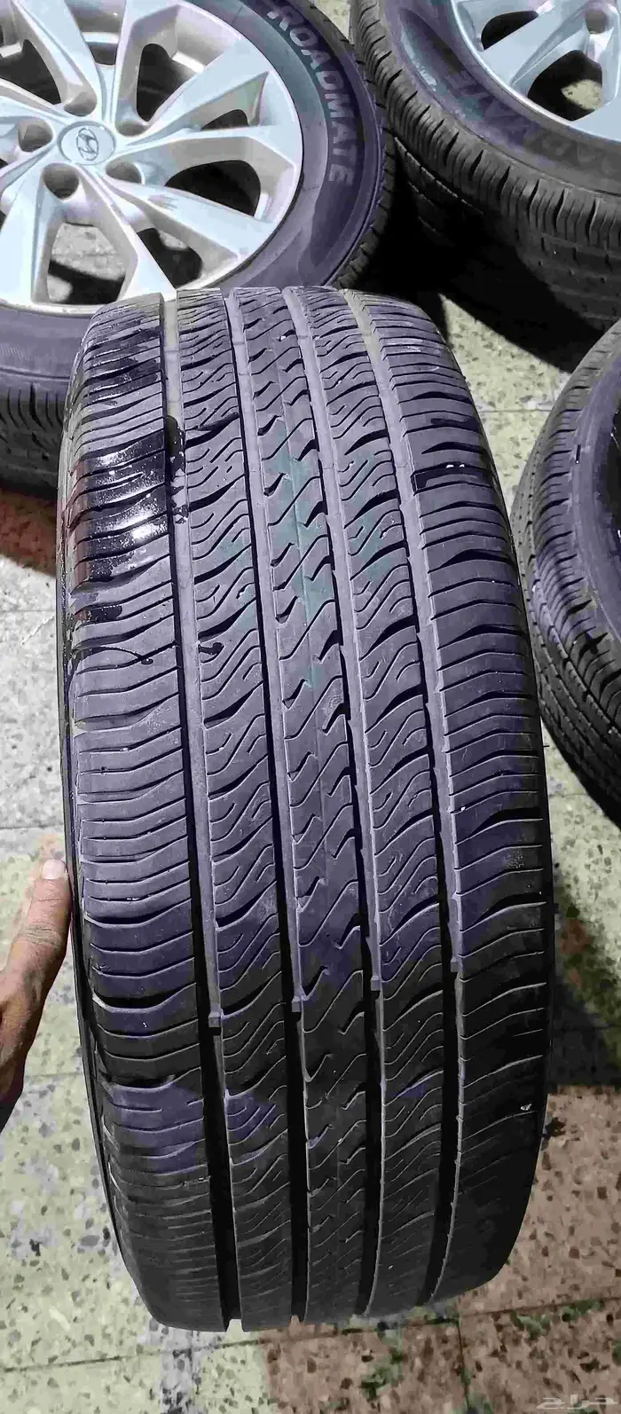 جنوط توسان مقاس 17 اصلي وكاله 6