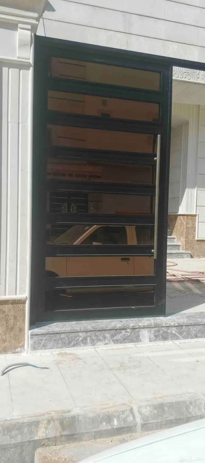 حداد ابوب شبكيك حديد ديكور زيجاج سكريت ابوب 4