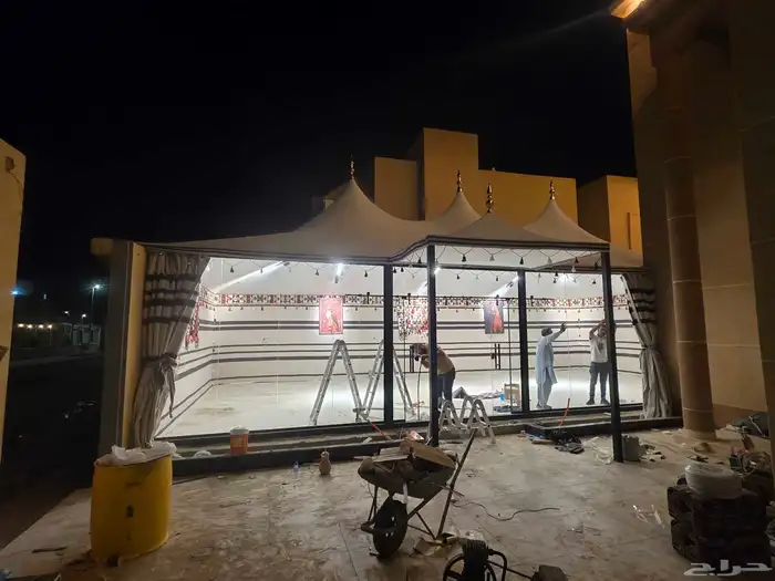 خيام صقور مجالس مضافات بيوت شعر خيام مشبات نار 10