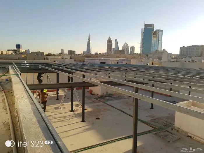 مقاول هناجر فلل استرحات ساندوتش بانل صبه 6