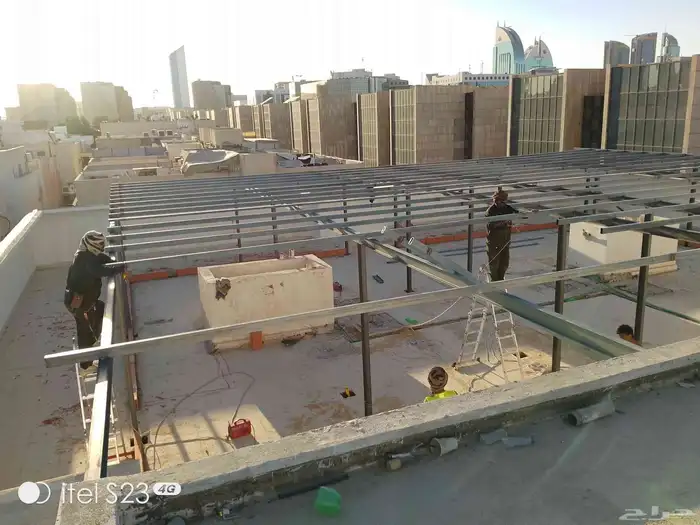 مقاول هناجر فلل استرحات ساندوتش بانل صبه 4