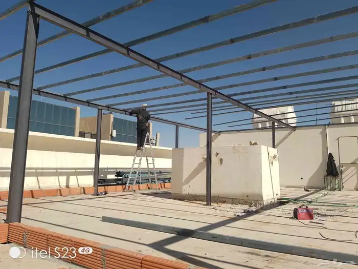 مقاول هناجر فلل استرحات ساندوتش بانل صبه 7