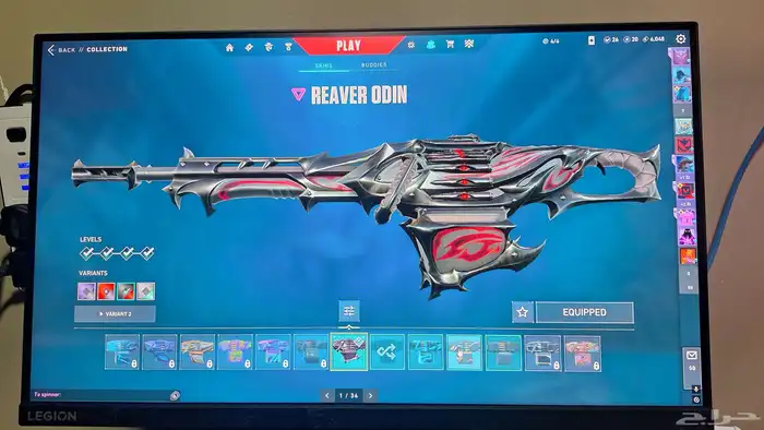 Valorant account (100 Skins) 25