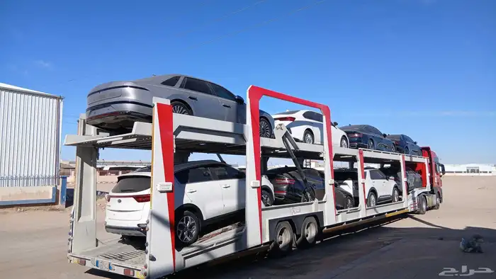 معرض اضواء البريمي حفر الباطن وصول عدد من السيارات الكورية 5