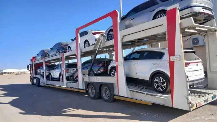 معرض اضواء البريمي حفر الباطن وصول عدد من السيارات الكورية 2