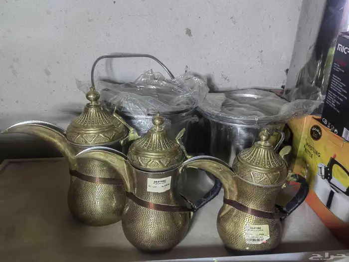 دله للبيع  . عدد ثلاث صنع سوري. جدد 4