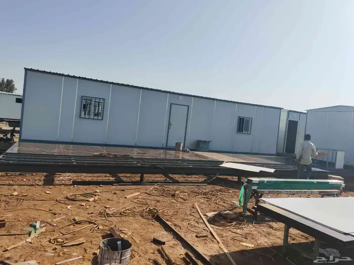 بركسات كرفانات مكاتب ورشة امواج الخليج لتصنيع البيوت الجاهزه 1