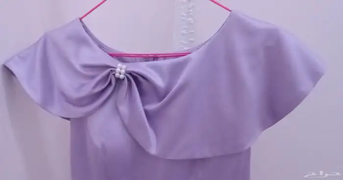 فستان راقي ناعم للمناسبات تم لبسه مره واحدة فقط 3